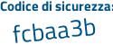 Il Codice di sicurezza è Z33b poi fd3 il tutto attaccato senza spazi