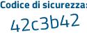 Il Codice di sicurezza è 9 poi 264584 il tutto attaccato senza spazi