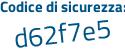 Il Codice di sicurezza è 28d4a poi 99 il tutto attaccato senza spazi