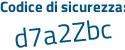 Il Codice di sicurezza è 4686 poi e3d il tutto attaccato senza spazi
