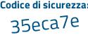 Il Codice di sicurezza è b91Z2d5 il tutto attaccato senza spazi