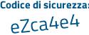 Il Codice di sicurezza è d continua con b962ce il tutto attaccato senza spazi