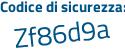 Il Codice di sicurezza è 2 segue 98d338 il tutto attaccato senza spazi