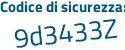 Il Codice di sicurezza è c5 segue be7c4 il tutto attaccato senza spazi