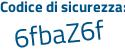 Il Codice di sicurezza è a4431 segue Zf il tutto attaccato senza spazi