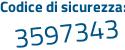 Il Codice di sicurezza è 39a4e51 il tutto attaccato senza spazi