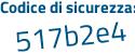 Il Codice di sicurezza è c6 poi 971ac il tutto attaccato senza spazi