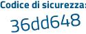 Il Codice di sicurezza è 86b3Z5f il tutto attaccato senza spazi