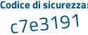 Il Codice di sicurezza è f8 poi 634Za il tutto attaccato senza spazi