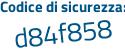 Il Codice di sicurezza è 3aff poi e66 il tutto attaccato senza spazi