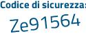Il Codice di sicurezza è 2c432 segue c1 il tutto attaccato senza spazi