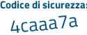 Il Codice di sicurezza è 9e continua con 2bd13 il tutto attaccato senza spazi