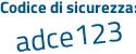 Il Codice di sicurezza è 91 segue 68c78 il tutto attaccato senza spazi
