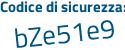 Il Codice di sicurezza è ab continua con fdafc il tutto attaccato senza spazi