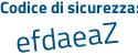 Il Codice di sicurezza è 47b poi 72Z6 il tutto attaccato senza spazi