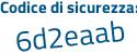 Il Codice di sicurezza è 2fa poi 2c5e il tutto attaccato senza spazi