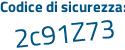 Il Codice di sicurezza è 59e8 poi 8cZ il tutto attaccato senza spazi
