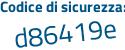 Il Codice di sicurezza è 383 poi Zef7 il tutto attaccato senza spazi