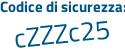 Il Codice di sicurezza è 9ad91e8 il tutto attaccato senza spazi