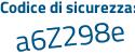 Il Codice di sicurezza è 7 continua con c8d528 il tutto attaccato senza spazi