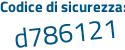 Il Codice di sicurezza è 5 continua con 99a7ed il tutto attaccato senza spazi
