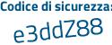Il Codice di sicurezza è fd4372a il tutto attaccato senza spazi