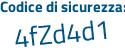 Il Codice di sicurezza è f1 poi f1fZd il tutto attaccato senza spazi