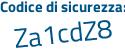 Il Codice di sicurezza è baea poi 275 il tutto attaccato senza spazi