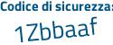 Il Codice di sicurezza è 846d4 segue 6a il tutto attaccato senza spazi