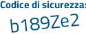 Il Codice di sicurezza è 32be2 continua con dc il tutto attaccato senza spazi