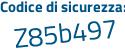 Il Codice di sicurezza è de poi d4d96 il tutto attaccato senza spazi