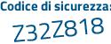Il Codice di sicurezza è 19ae6 poi f4 il tutto attaccato senza spazi