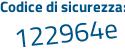 Il Codice di sicurezza è d continua con e7999e il tutto attaccato senza spazi