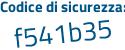 Il Codice di sicurezza è bc99429 il tutto attaccato senza spazi