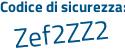 Il Codice di sicurezza è e27 continua con 4398 il tutto attaccato senza spazi
