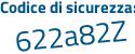 Il Codice di sicurezza è eeZ5323 il tutto attaccato senza spazi