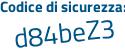 Il Codice di sicurezza è 599 continua con c1Ze il tutto attaccato senza spazi