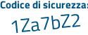 Il Codice di sicurezza è 4a segue 3841a il tutto attaccato senza spazi
