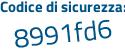 Il Codice di sicurezza è 45Z continua con 5c54 il tutto attaccato senza spazi