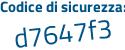 Il Codice di sicurezza è 4c4 poi 2a28 il tutto attaccato senza spazi