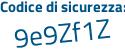 Il Codice di sicurezza è 93f8ccd il tutto attaccato senza spazi