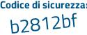 Il Codice di sicurezza è Z76d8 continua con eb il tutto attaccato senza spazi