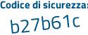 Il Codice di sicurezza è Z continua con a6Z6Z4 il tutto attaccato senza spazi