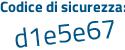 Il Codice di sicurezza è 28d1cd2 il tutto attaccato senza spazi