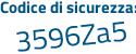Il Codice di sicurezza è 5f84 poi 6f9 il tutto attaccato senza spazi