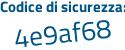 Il Codice di sicurezza è 924d9cb il tutto attaccato senza spazi