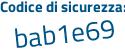 Il Codice di sicurezza è f2 continua con 46c44 il tutto attaccato senza spazi