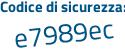 Il Codice di sicurezza è f continua con f2c6fa il tutto attaccato senza spazi
