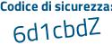 Il Codice di sicurezza è d36e811 il tutto attaccato senza spazi