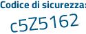 Il Codice di sicurezza è af continua con 53ZeZ il tutto attaccato senza spazi
